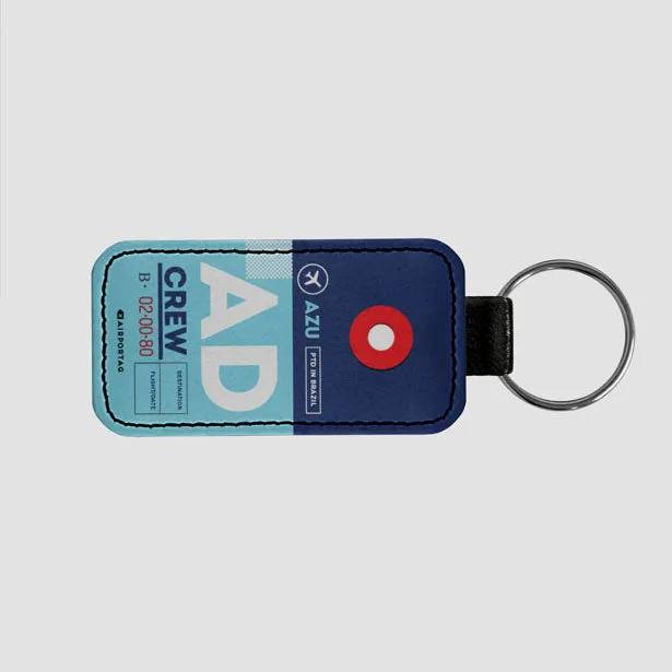 AD - Leather Keychain