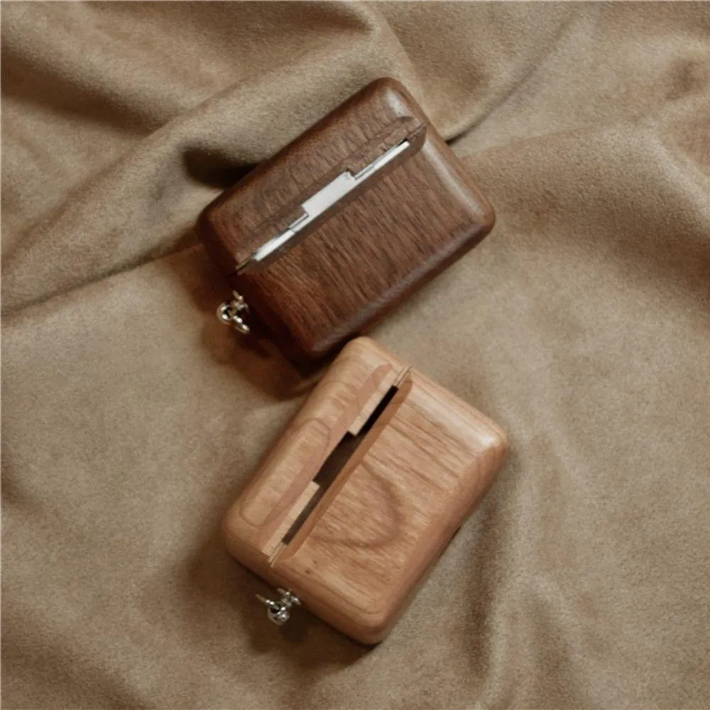 Bamboo AirPods Pro Case with Keychain