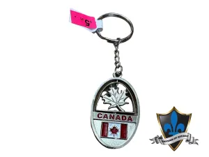 Canada maple leaf key chain