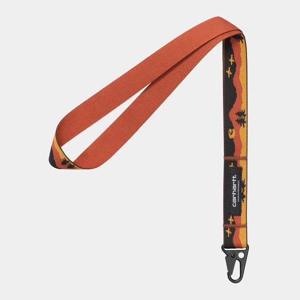 Carhartt WIP Summit Keychain - Orange