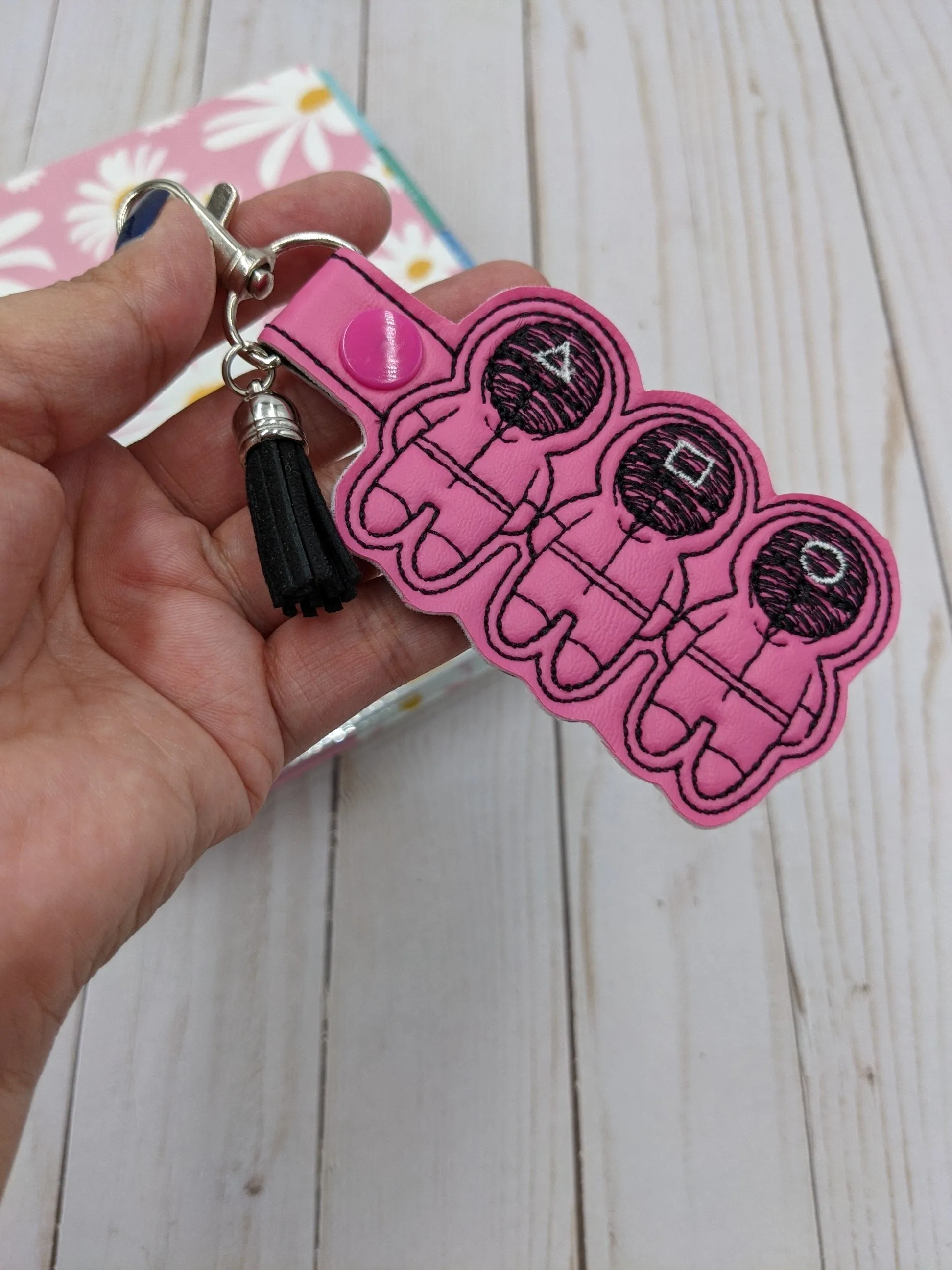 Deadly Game Show Soldiers Keychain