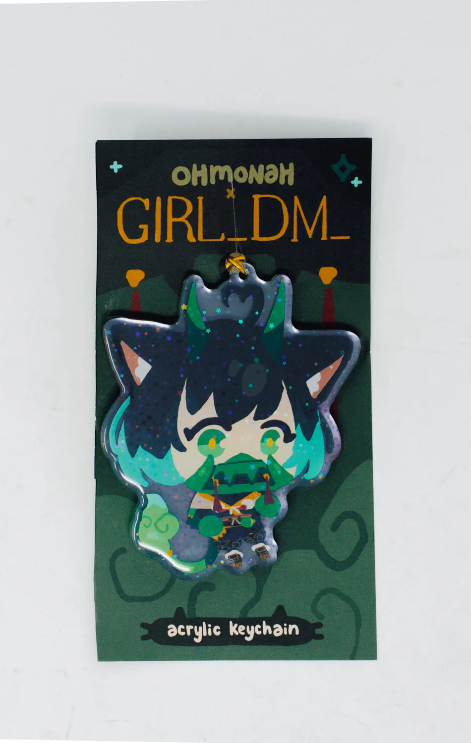 GIRL_DM_ x OHMONAH keychain