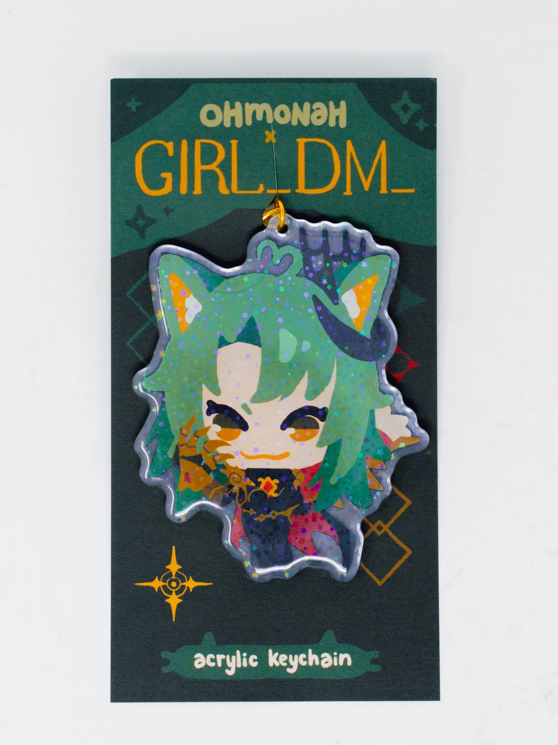 GIRL_DM_ x OHMONAH keychain