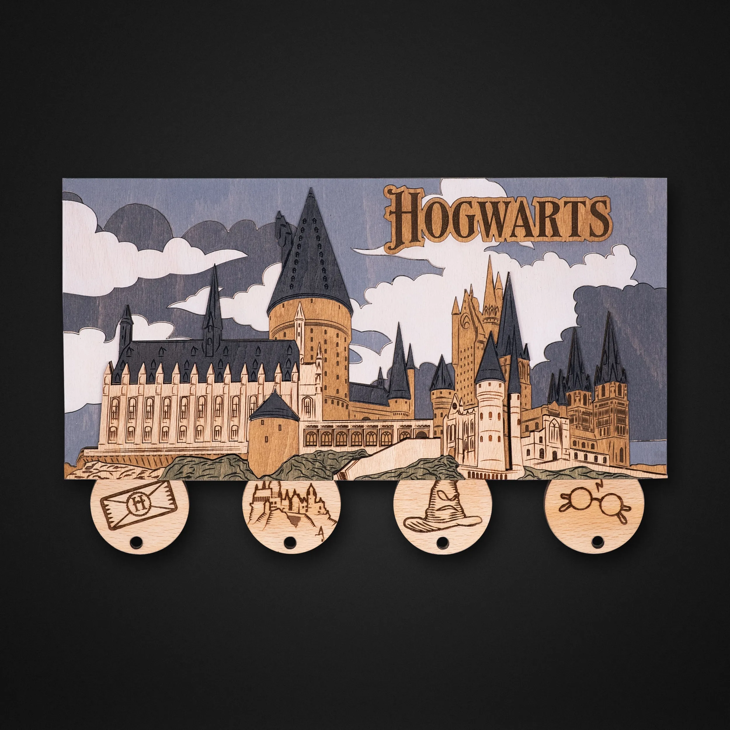 HOGWARTS MAGNETIC KEY HOLDER