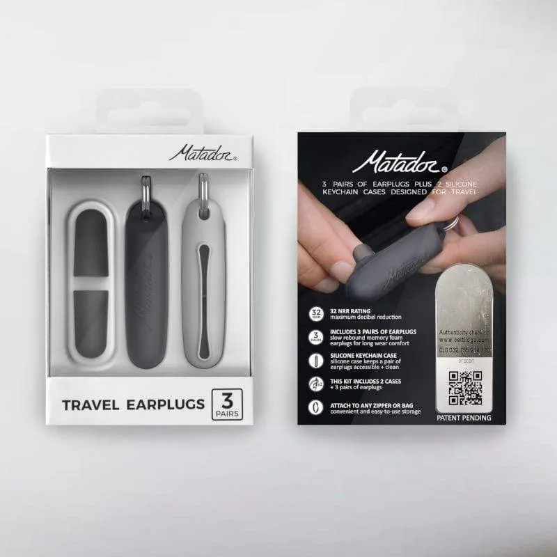 Matador Travel Earplugs Kit