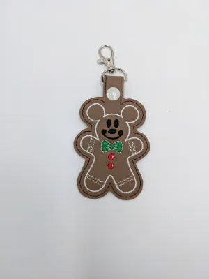 Mr. Mouse Gingerbread Keychain