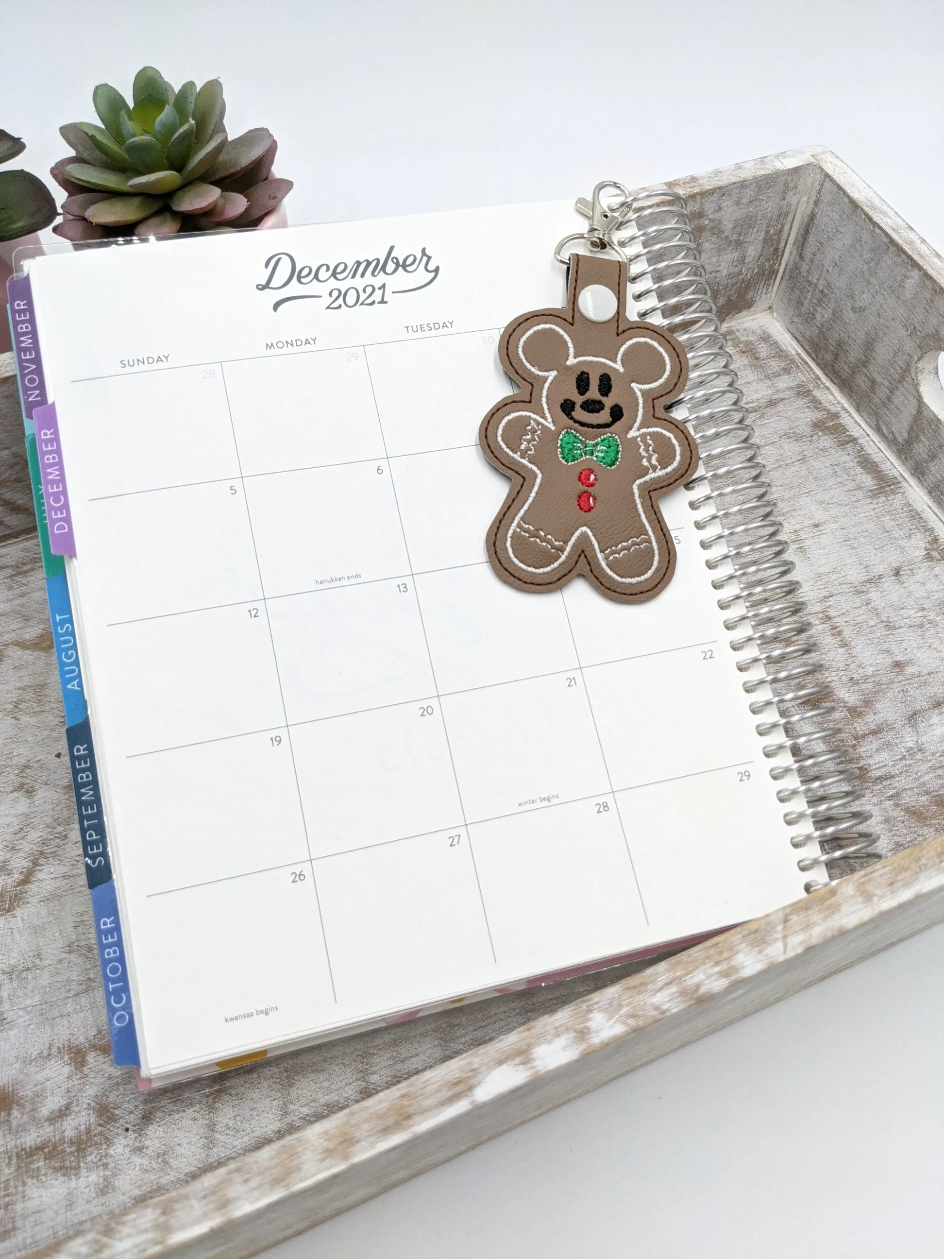 Mr. Mouse Gingerbread Keychain