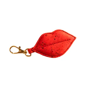 Smooches Keychain - Vegan, natural, handmade, biodegradable, eco-friendly