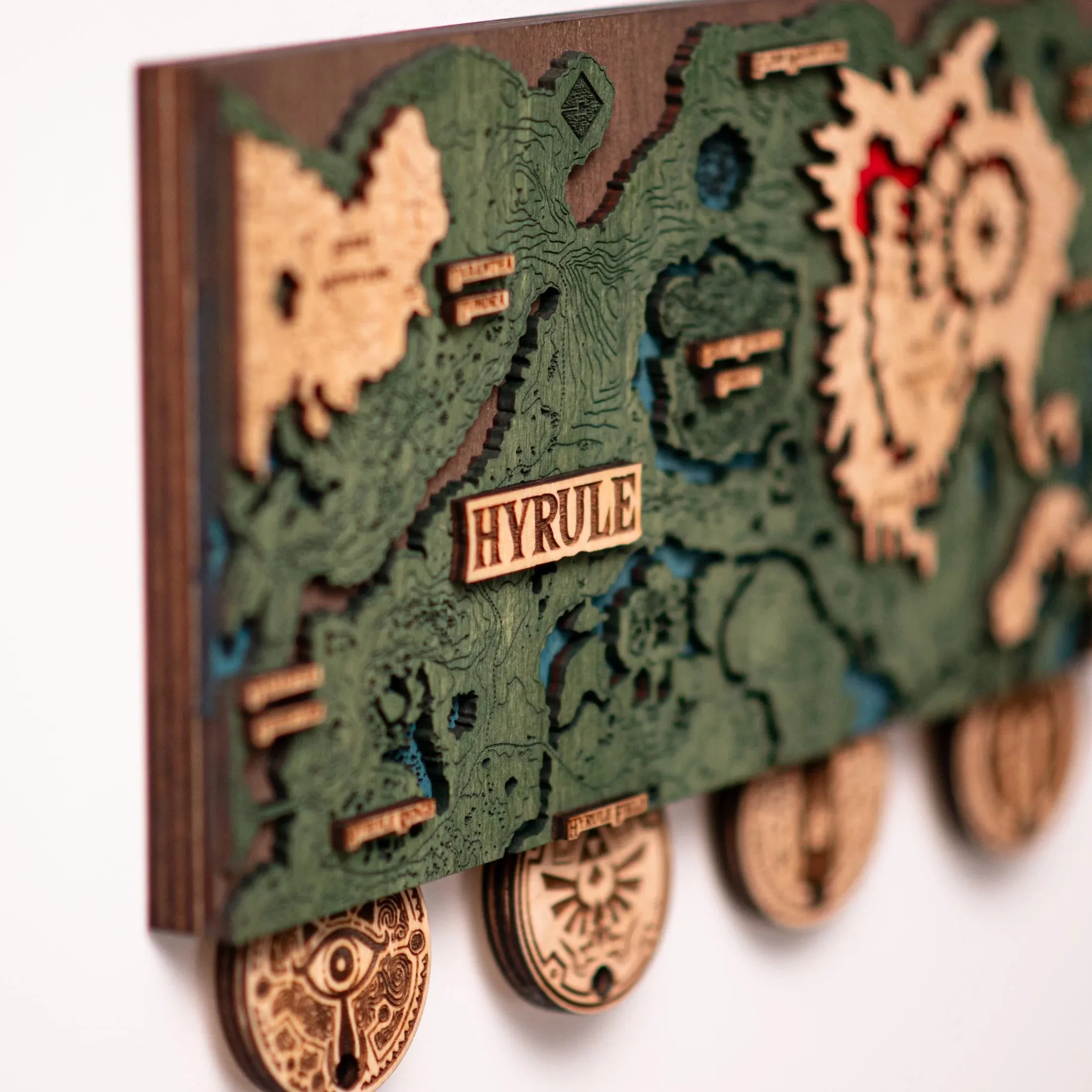 THE HYRULE 3D KEY HOLDER