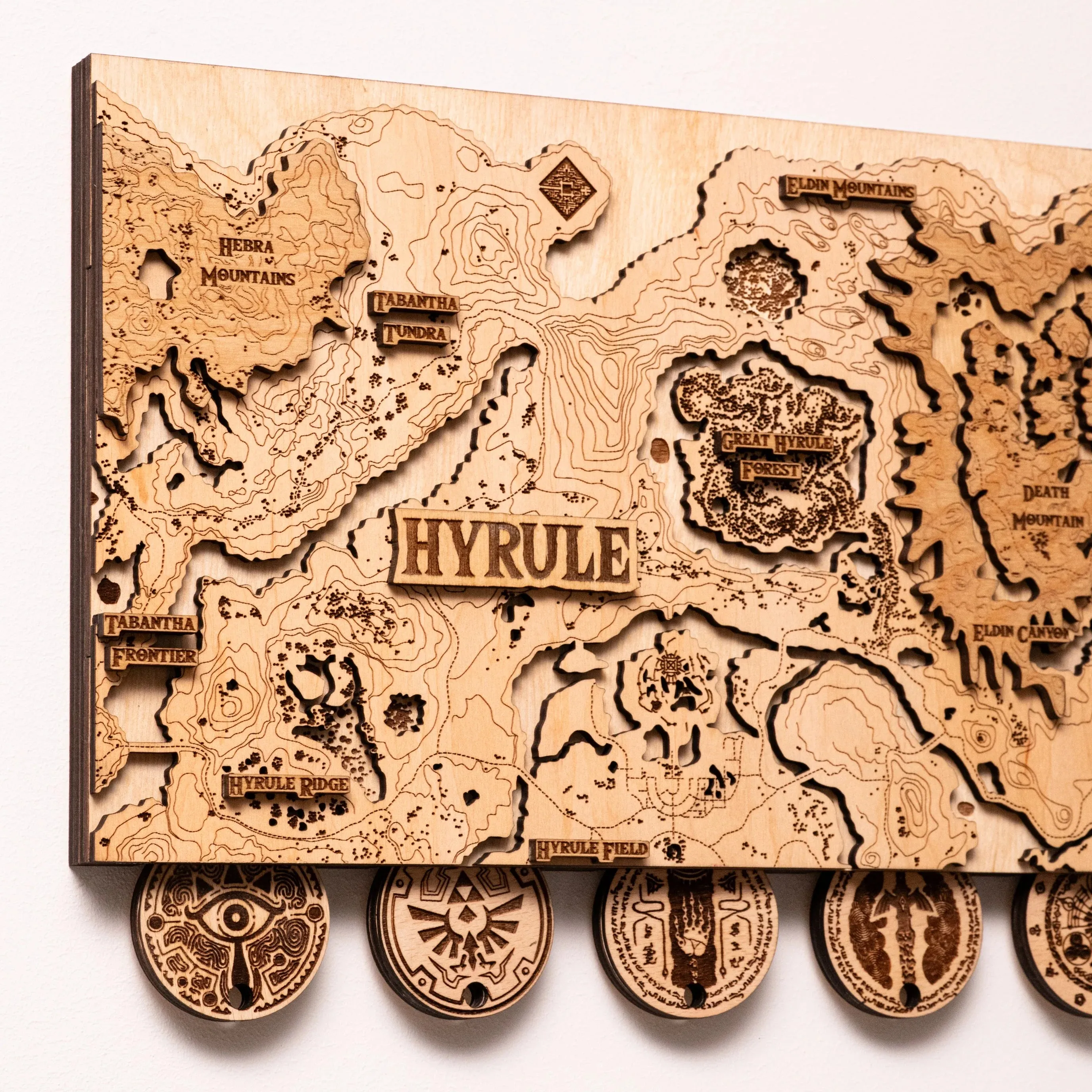 THE HYRULE 3D KEY HOLDER