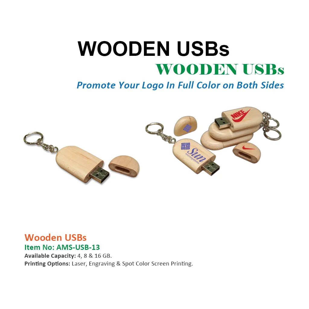 Wooden USBs